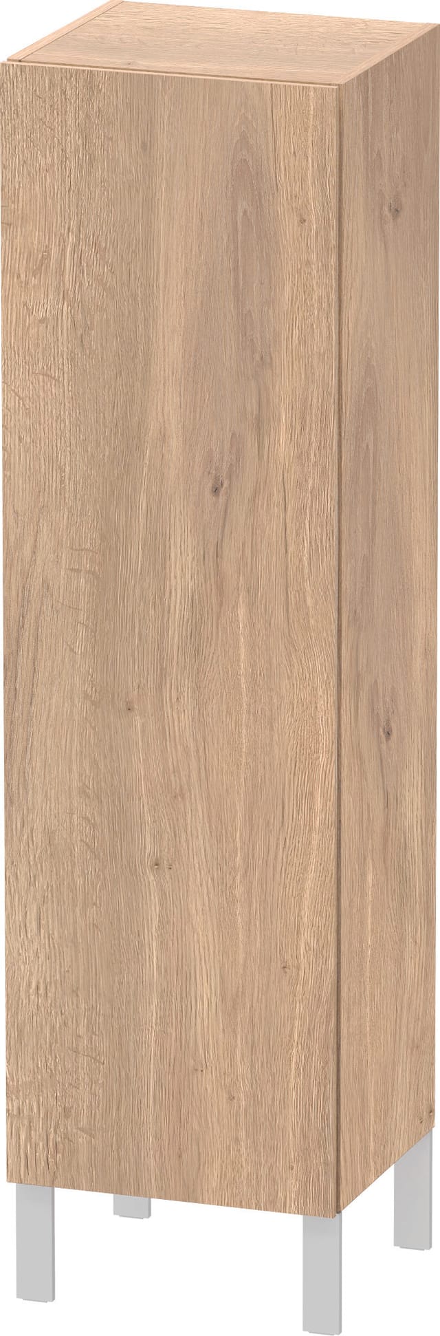 Duravit L-cube Halbhochschrank Individual, Eine Tür Anschlag