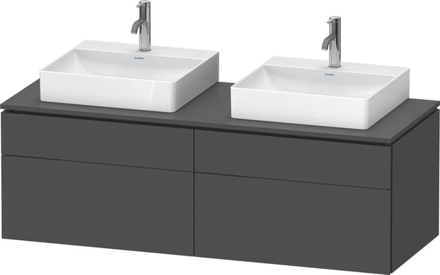 Duravit L-cube Konsolenwaschtischunterbau Wandhängend, Inklusive