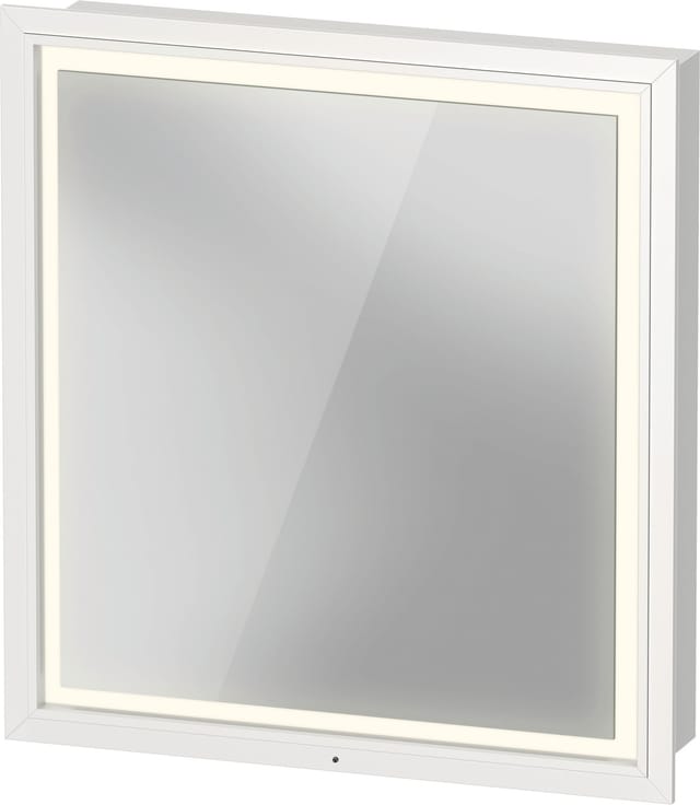 Duravit L-cube Spiegelschrank Mit Led-beleuchtung, Eine Tür,