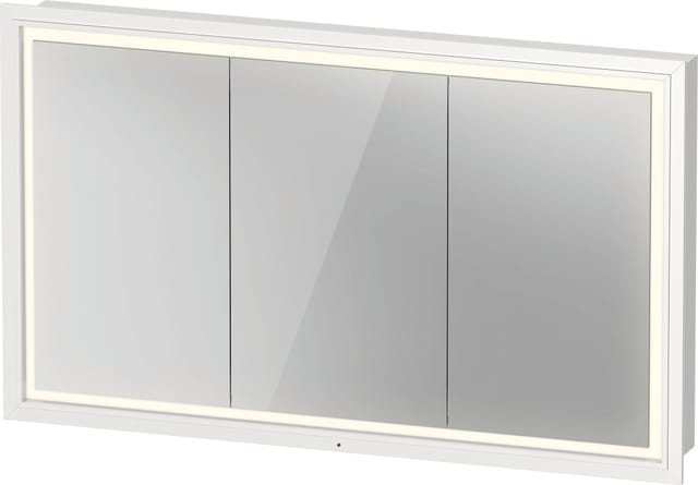 Duravit L-cube Spiegelschrank Mit Led-beleuchtung, 3 Türen,