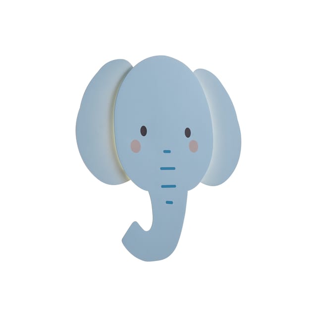 Qazqa Kinder Wandleuchte Blau Inkl. Led 3-stufen Dimmbar - Ellie