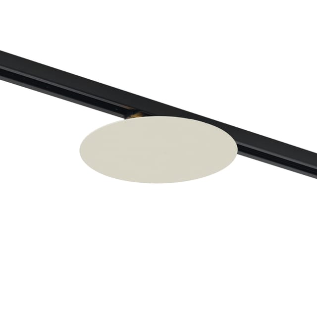Qazqa Moderne Beige Deckenleuchte Für Schienensystem 1-phasig