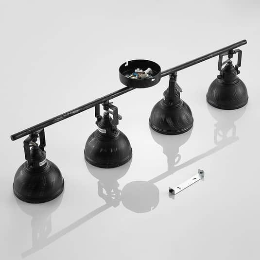 [gebraucht] B-ware Lindby Deckenstrahler Deckenlampe Lampe Leuchter Deckenlamper Lovro 4-flammig