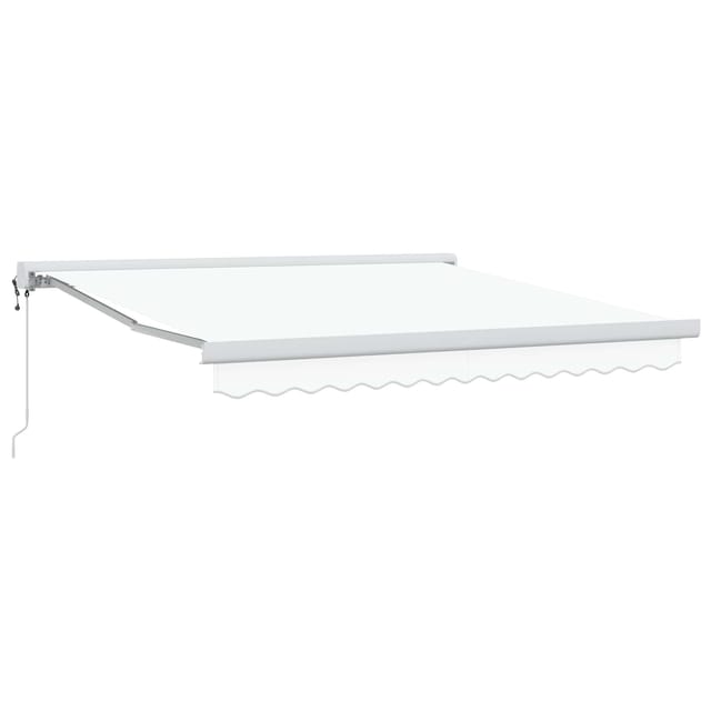 Markise Weiß 300 X 250 X 165 Cm Polyester Und Aluminium