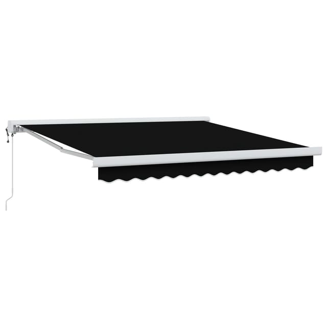 Markise Schwarz 300 X 250 X 165 Cm Polyester Und Aluminium