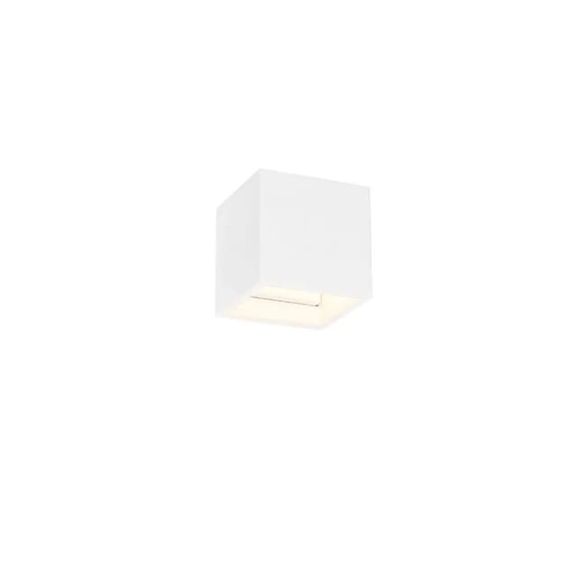 Moderne Wandleuchte Weiß Mit Lichteffekt - Kay Novo