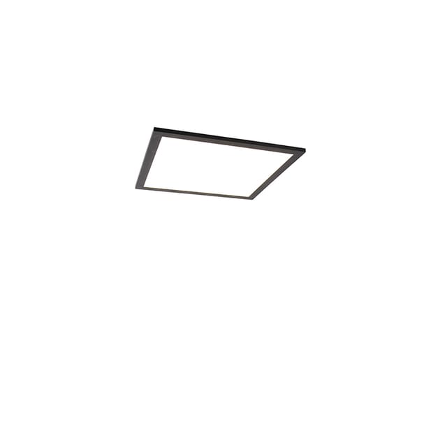 Modernes Led-panel Schwarz 40 Cm Inkl. Led - Liv