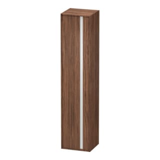 Du Hochschrank Ketho 360x400x1800mm 1 Tür, Ta Links, Nussbaum Dunkel