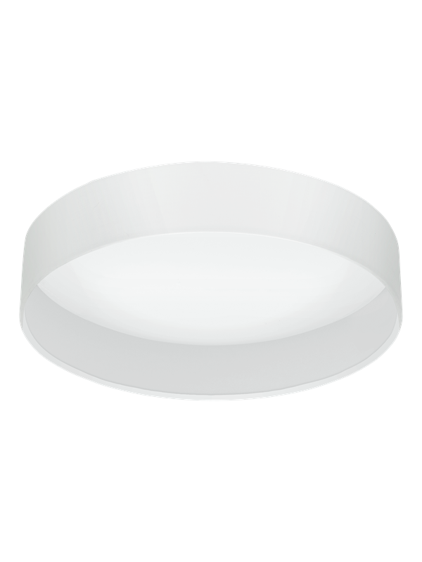 Deckenleuchte Pasteri Led Lampenschirm Weiß Leinen Ø32 Cm Eglo