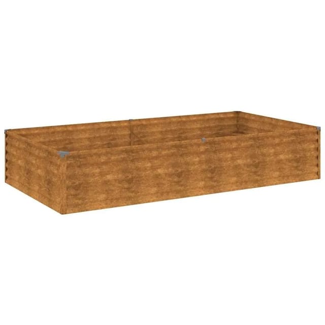 Hochbeet 195x100x36 Cm Cortenstahl - Vidaxl