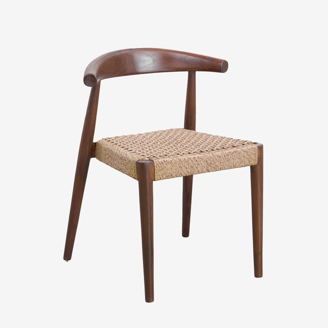 Celle Gartenstuhl Aus Teakholz Braun Dark - Sklum