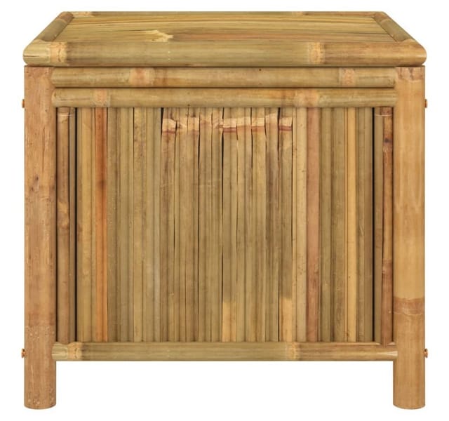 Furnicato Gartentruhe 60x52x55 Cm Bambus