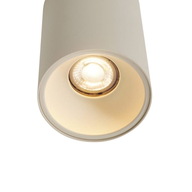 QAZQA Moderner Einbaustrahler Beige GU10 50 mm Rund Deep