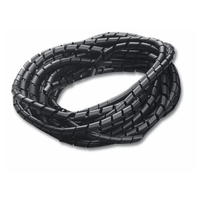 Spiralband, Bündel-ø15-100mm, Wendelbreite 18,2mm, Außen-ø19mm, schwa