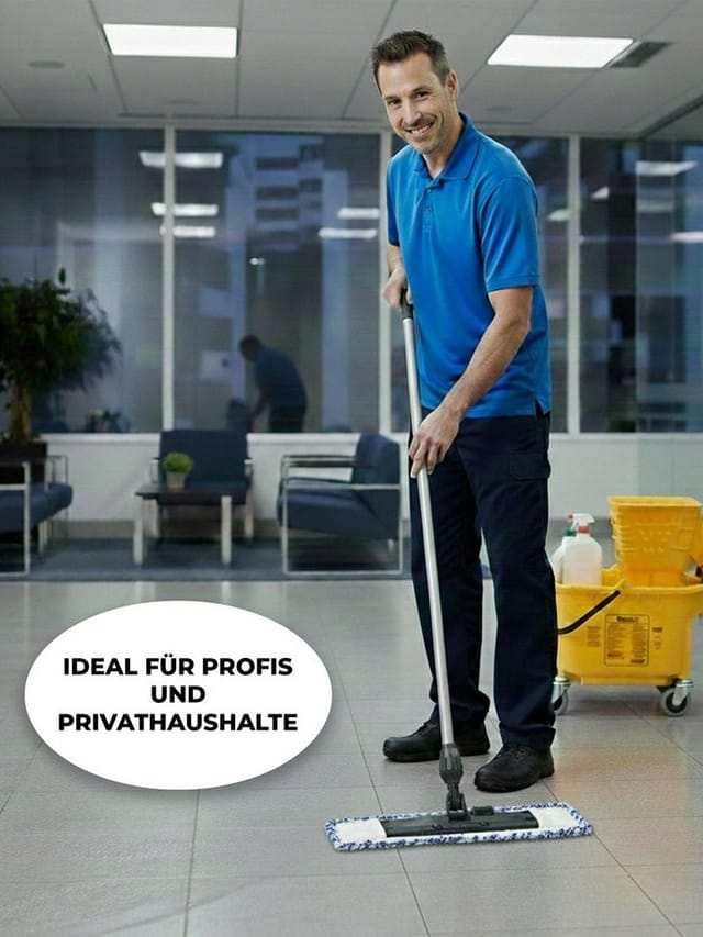 Moppland Mikrofaser Wischbezug Profi 40cm/50cm – Ersatzbezug Waschbar bis 90°C Wischmopp-Ersatzkopf (50, Einzelartikel, 5-tlg., Wischmopp Ersatzbezug, Waschbar bis 90°C, saugstark, langlebige, wiederverwendbar, reusable)
