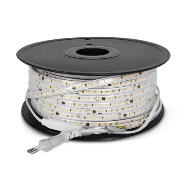 Led-streifenspule 50 M Ip65 12 W/meter 4000 K 25000 H Secom