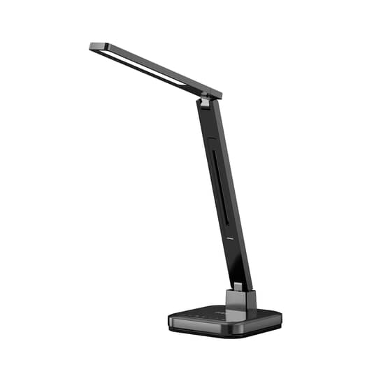 [gebraucht] B-ware Arcchio Libia Led Tischleuchte Schreibtischlampe Lampe Ladestation 9 W Schwarz