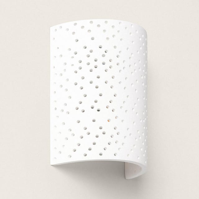 Wandleuchte Grips Hole Multi Weiß