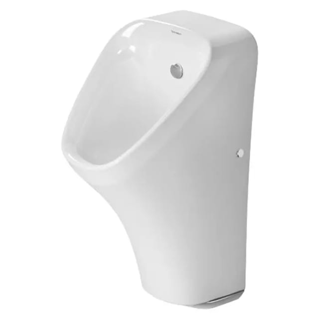 Duravit DuraStyle Urinal (Netzbetrieben, Ohne Spülrand, Unbeschichtet, Zulauf: Hinten, Absaugspülung, Ohne Zielobjekt, Ohne Urinaldeckel)