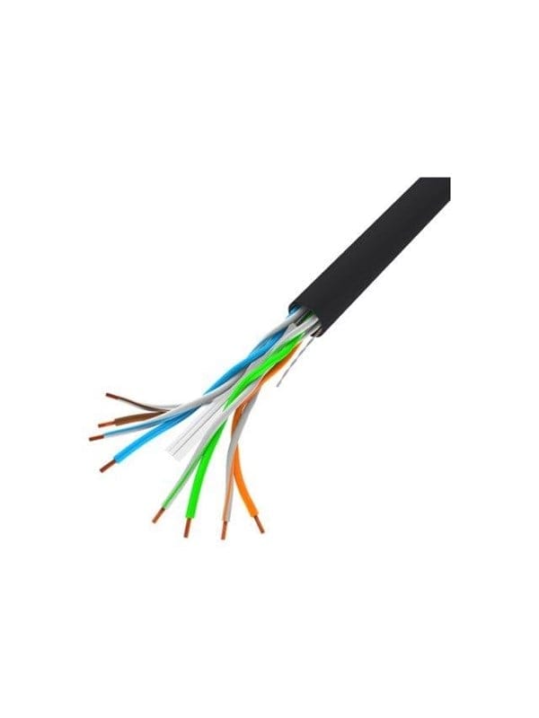 Lanberg bulk cable - black - Schwarz