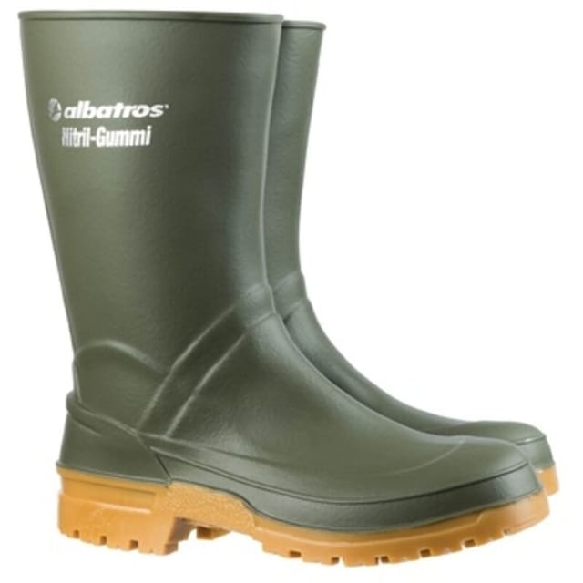 Albatros 564020 Guardian Mid Green Nitrilgummistiefel Grün,39
