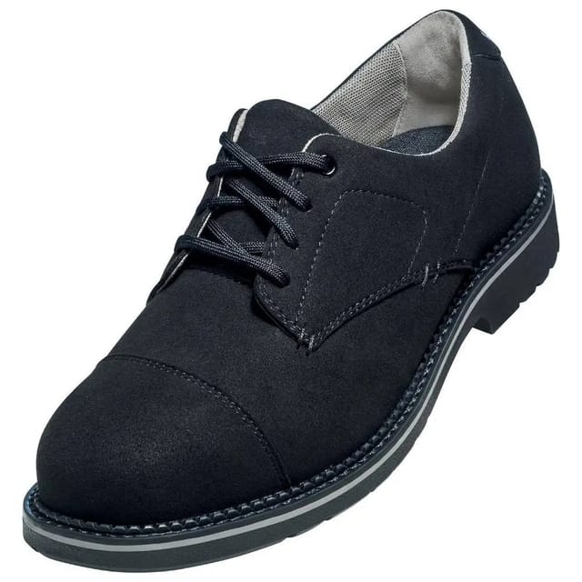 [neuwertig] B-ware Uvex Sicherheitshalbschuh Arbeitsschuh 1 Business S3 Schwarz Stahlkappe Größe 39