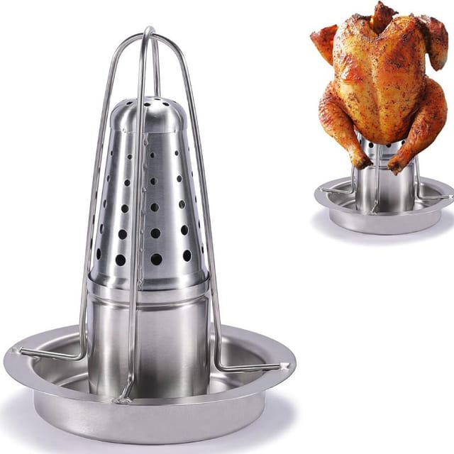 Hähnchenständer Aus Edelstahl Für Hähnchen Und Grillzubehör