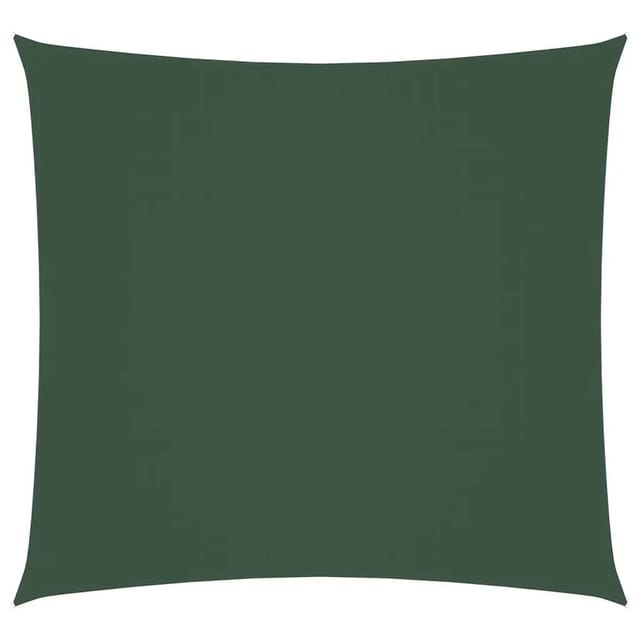 Vidaxl - Sonnensegel Oxford-gewebe Quadratisch 6x6 M Dunkelgrün