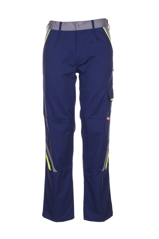 Arbeitshose Bundhose Visline Marine/gelb/zink Größe 102