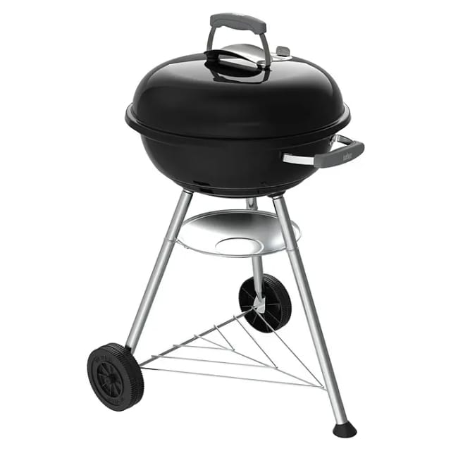 WEBER Holzkohlegrill »WEBER Compact Kettle Ø47 cm« - schwarz