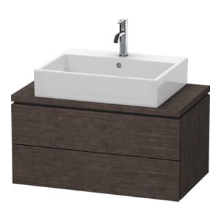Duravit Waschtischunterschrank Compact L-Cube 82x47,7cm, E dkl. geb., f Kons, 2 Schub.