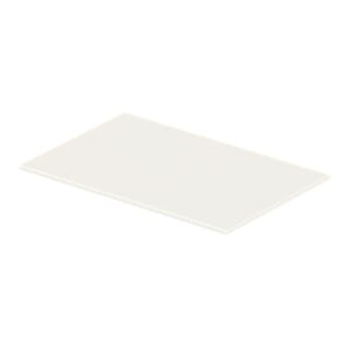 Duravit Glaseinleger DuraSquare 57x38cm, Sicherheitsglas, Weiß