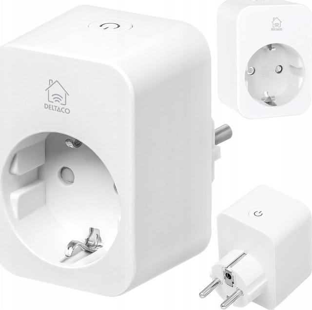 Deltaco Smart-Adapter mit Energieüberwachung, 16 A