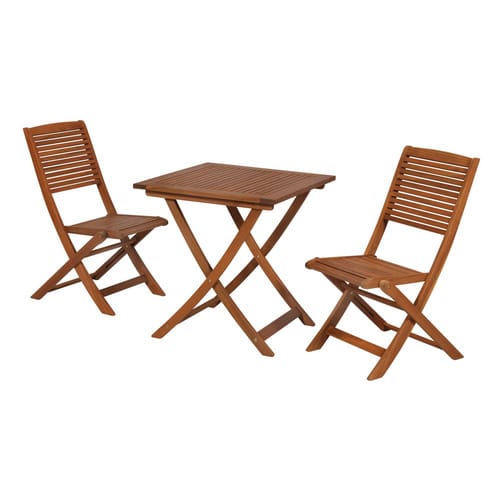 MERXX Balkonset Bali, (Set, 3-tlg), inkl. 2 Klappstühle, 1 Klapptisch