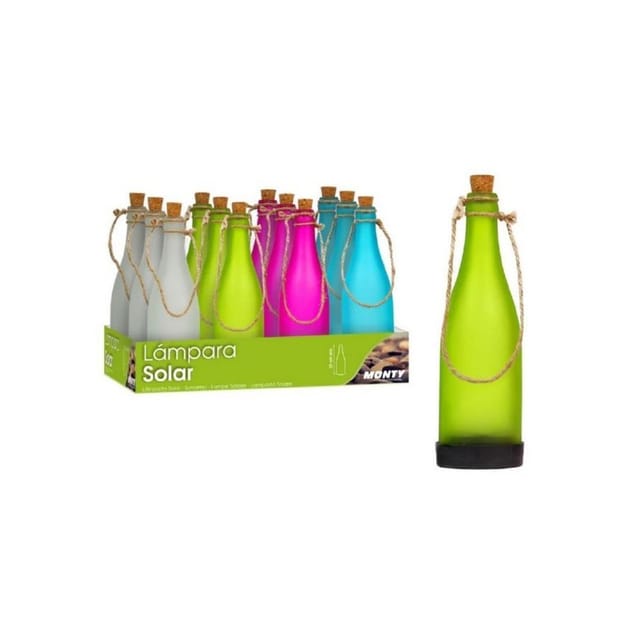 Solarleuchte Glasflasche 25 Cm