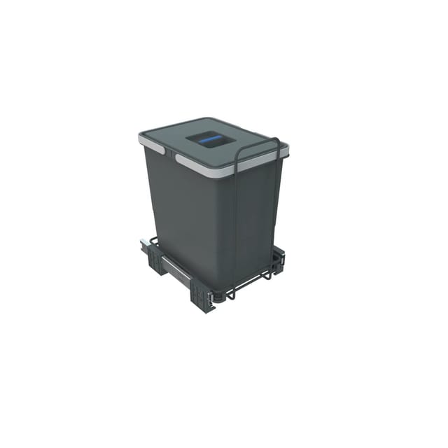 So-tech - Abfallsammler Ecofil 18l Mit Deckel Vollauszug Bodenmontage Für Korpus Ab 30 Cm