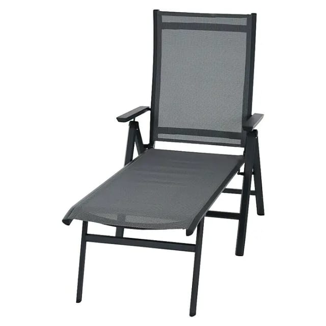 SIENA GARDEN Gartenliege »Tauro«, LxBxH: 182 x 69 x 113 cm - grau