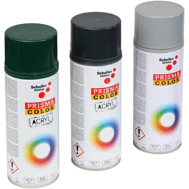 FLORAWORLD Sprühlack, 400ml, zink - grau