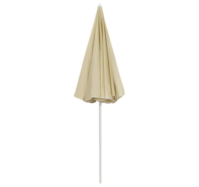vidaXL Strandschirm Sandgelb 240 cm 314703