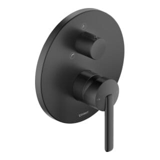 Duravit Fertigmontageset Balcoon UP-Wannen-Einhebelmischer, schwarz matt