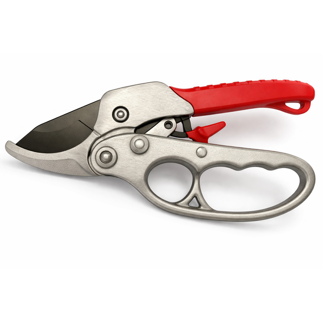 B1 Ratschenschere Carbonstahl 20 cm