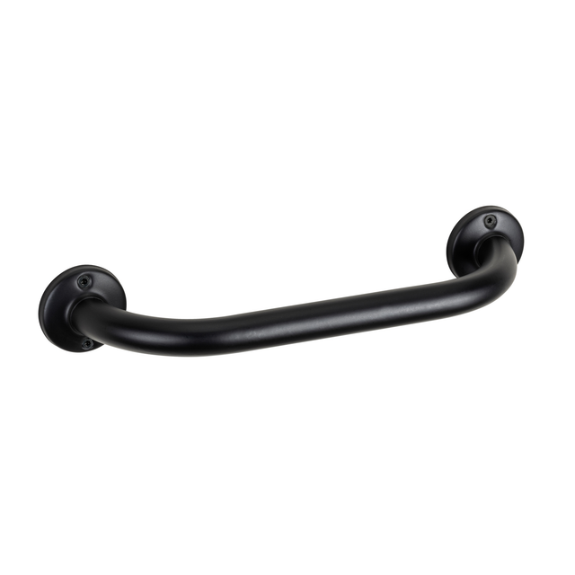 Wenko Badewannengriff 'Basic Black' Edelstahl 30 cm