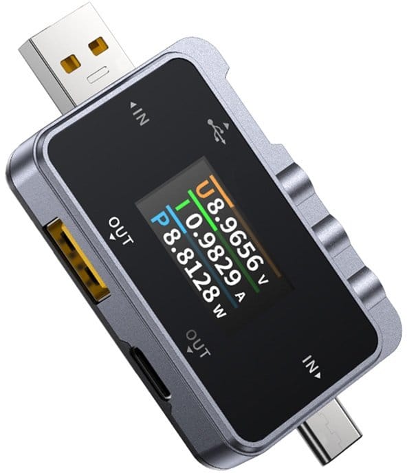 FNIRSI FNAC-28 USB-C USB-A 2-in-1 USB Tester