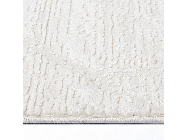 Sehrazat Teppich Moda 1200, auch als Läufer, rechteckig, Höhe: 11 mm, Kurzflor, grafisches Hoch Tief Muster, Wohnzimmer