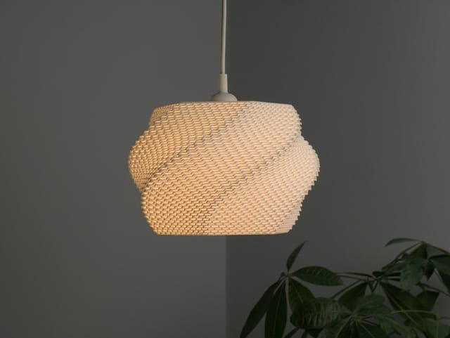 Roomberry Lampenschirm Wavy Lampenschirm für Pendelleuchten E27 Lampenfassung