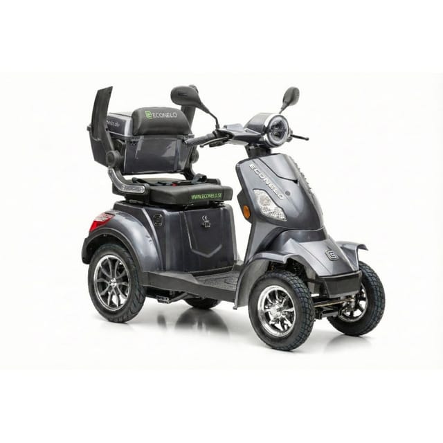 Econelo E-Seniorenmobil Voltrixx, Blei-Akku, 4-Rad, 1000 Watt, Grau