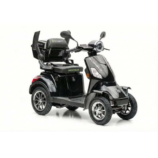 Econelo E-Seniorenmobil Voltrixx, Blei-Akku, 4-Rad, 1000 Watt, Schwarz