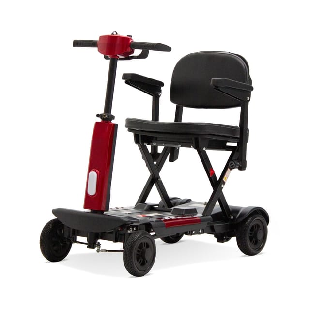 ECO ENGEL 406 Rot, 6 km/h, Faltbares Elektromobil