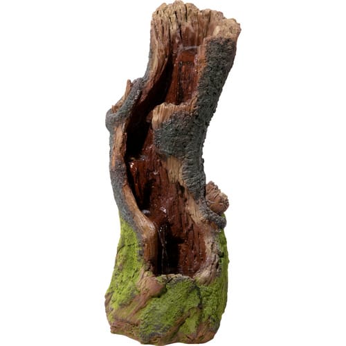 dobar Design-Gartenbrunnen im Baumstamm-Look 96310e