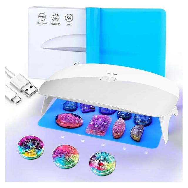 Uv-harzlampe, 48w Schnellhärtungs-uv/led-harzlampe Für Uv-harz-sets
